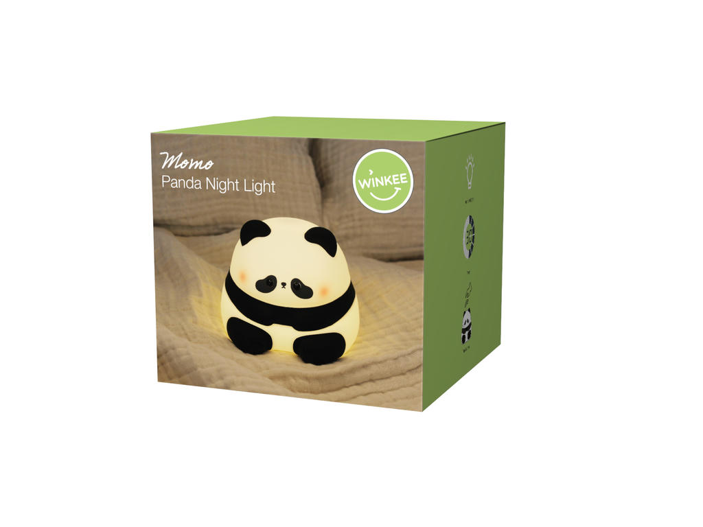 Silikon Nachtlicht "Panda Momo" von Winkee