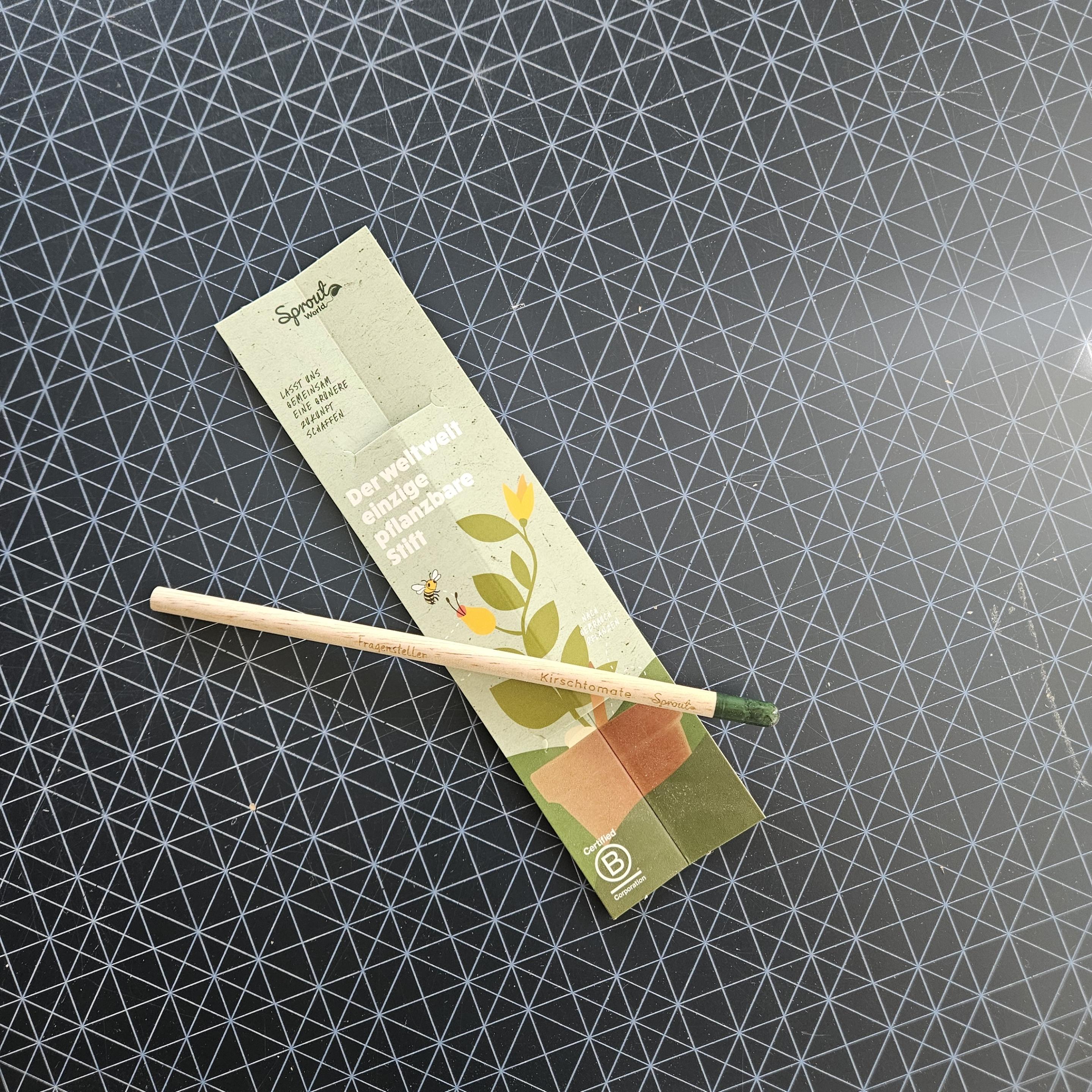 Bleistift mit Blumensamen von Sprout