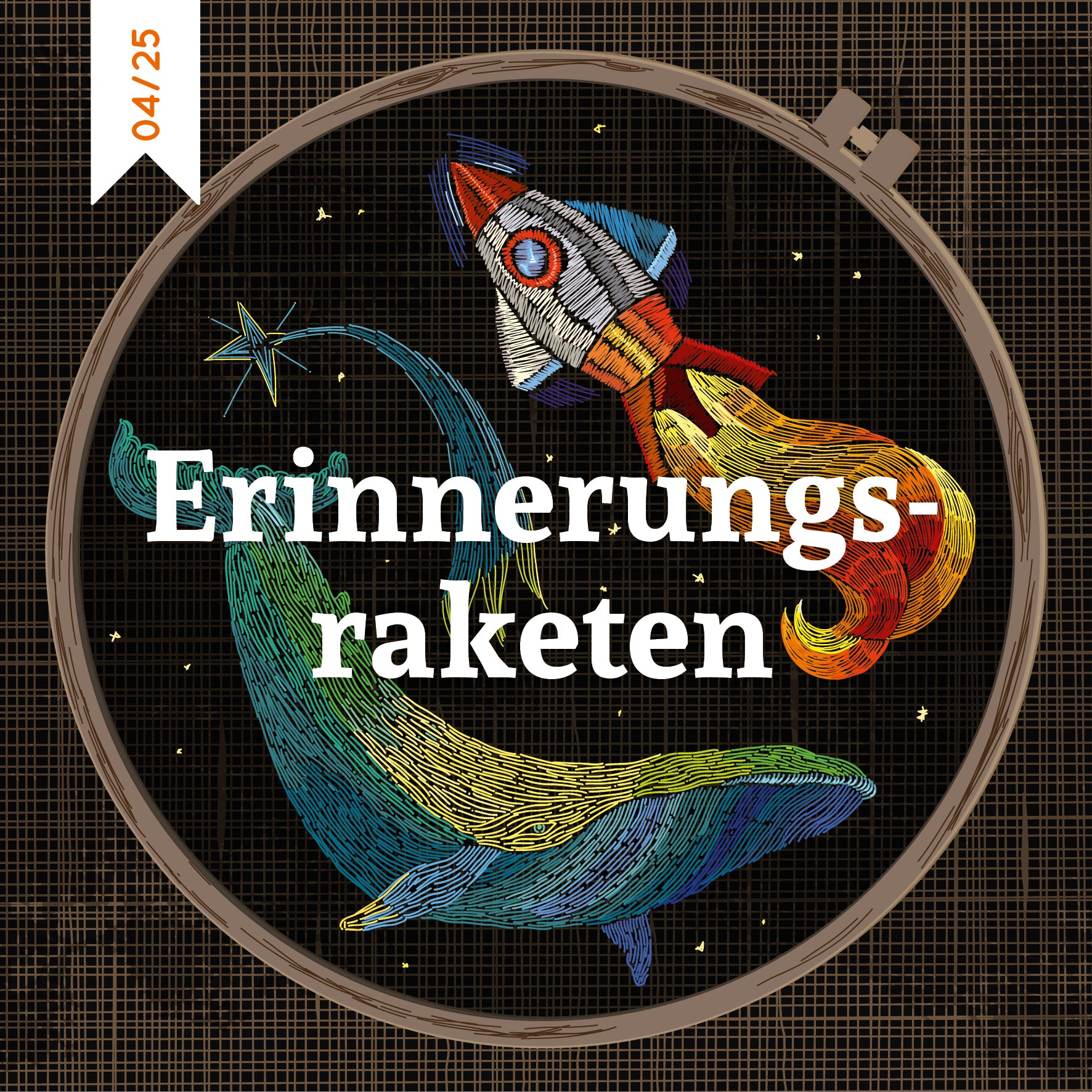 Produktbild Aprilbox 2025, Wal, Rakete und Sternschnuppe