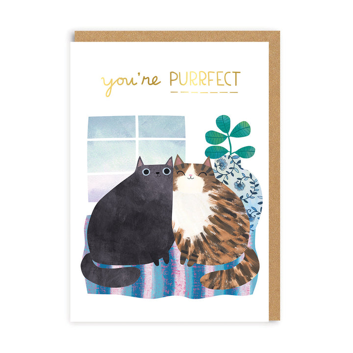 Anniversary Cats Grußkarte von Ohh Deer