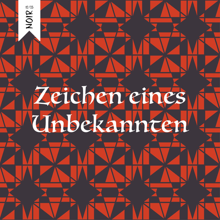 Schmökerbox noir - Zeichen eines Unbekannten - #12/25