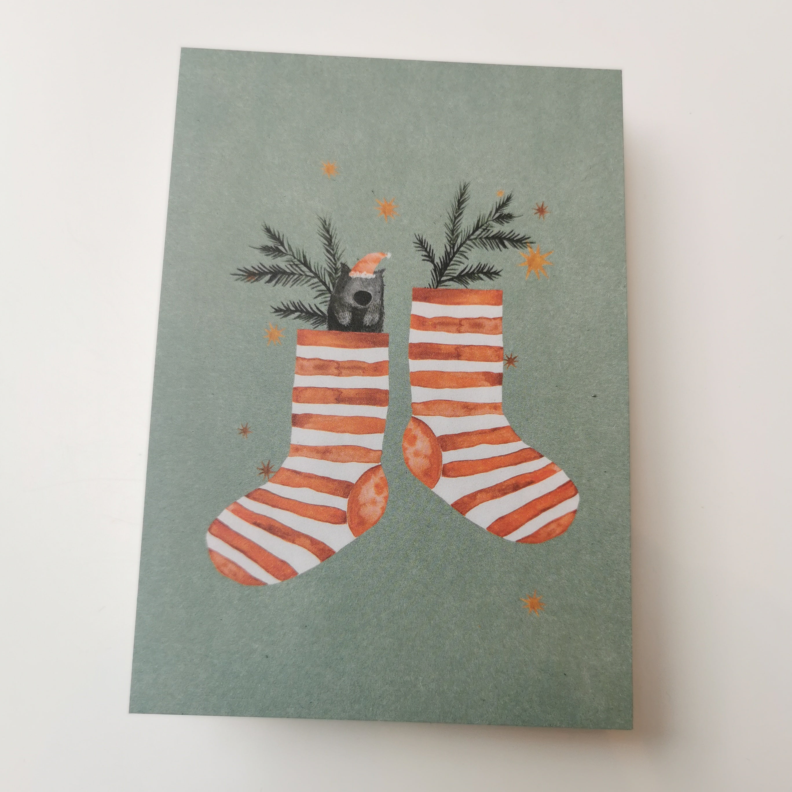 Postkarte Nikolaus von Bär von Pappe