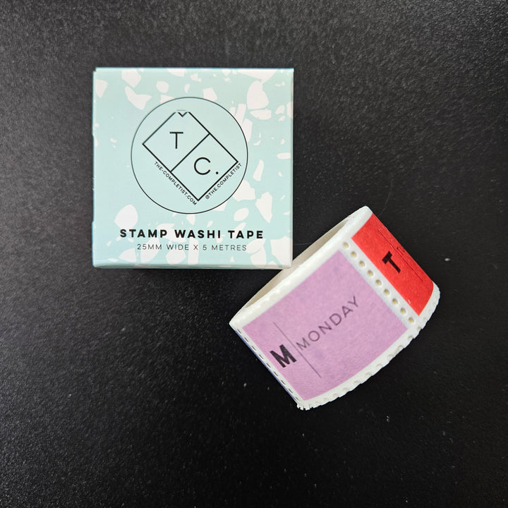 Wochentage Washi Tape von The Completist