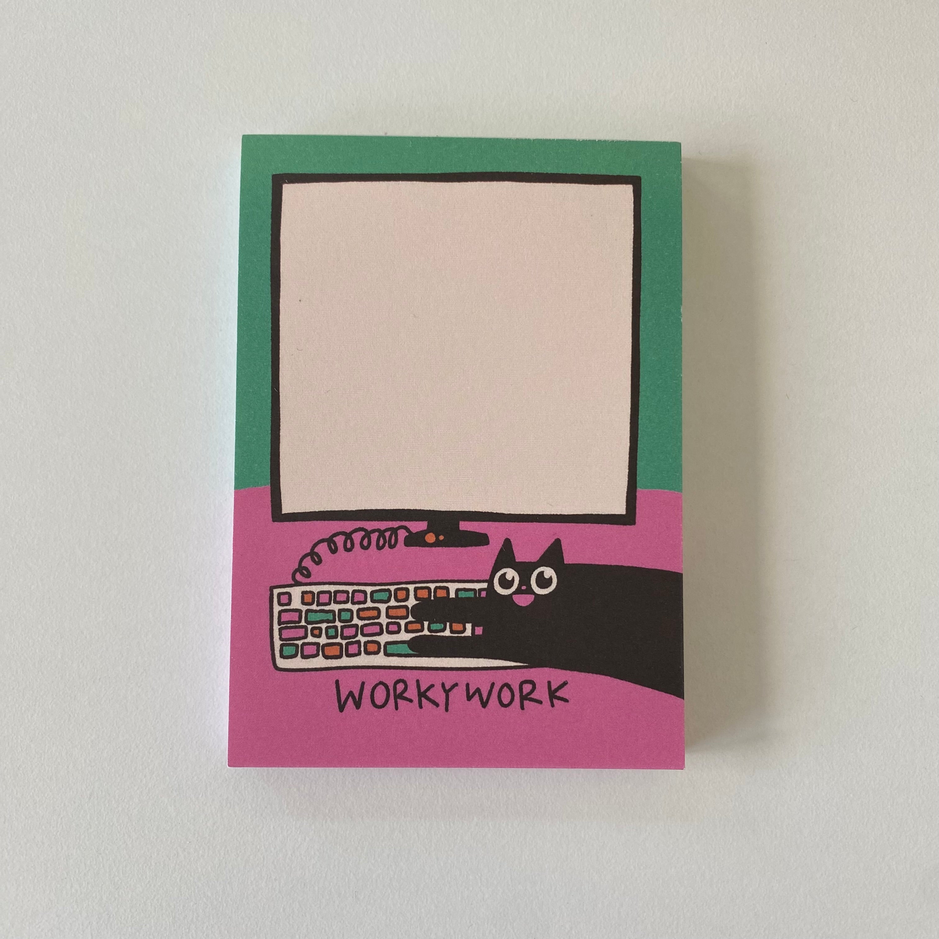 Block Worky Work von Slinga Illustration