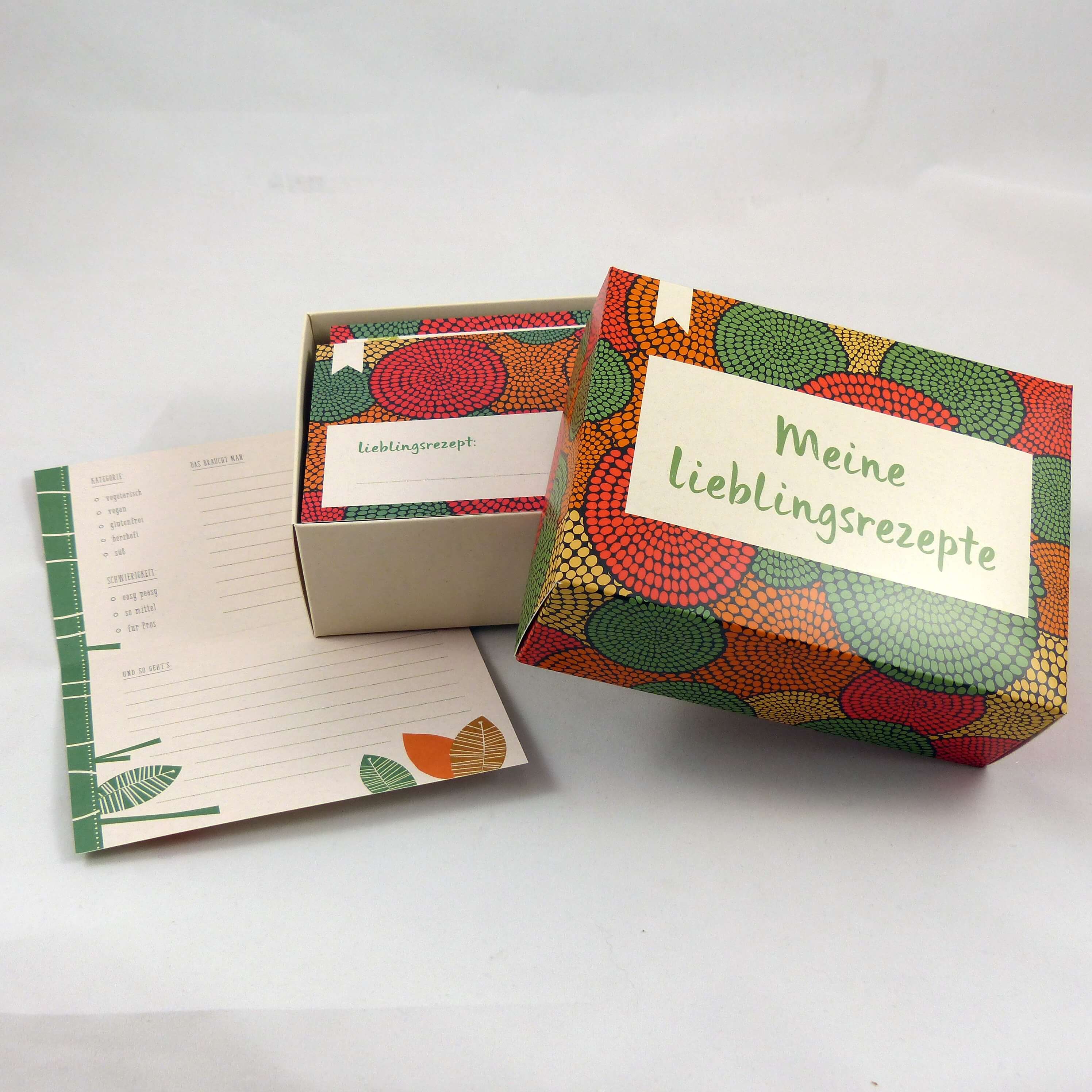 Lesezucker Rezeptschachtel "Meine Lieblingsrezepte"