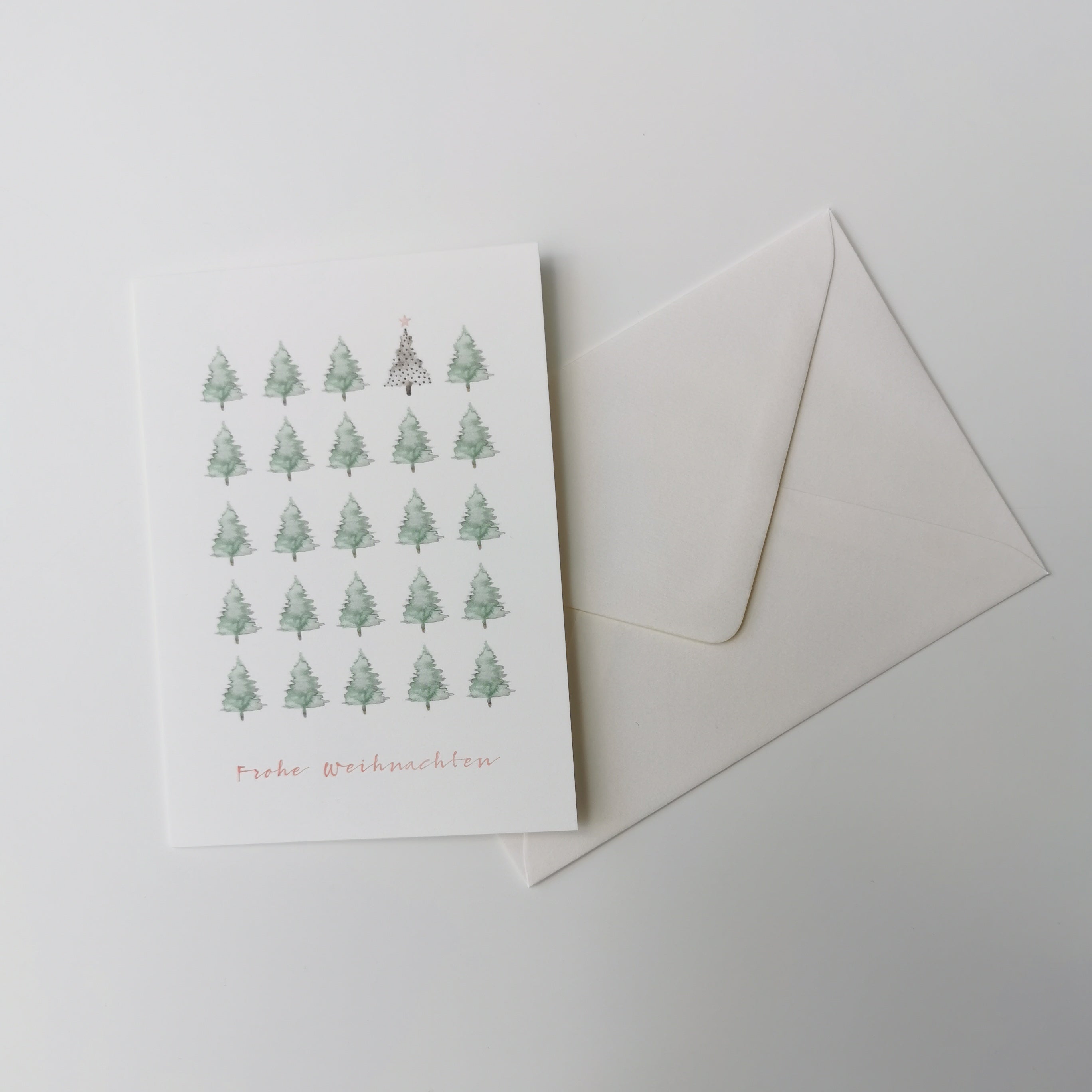 Grußkarte "Weihnachtswald" Leo La Douce