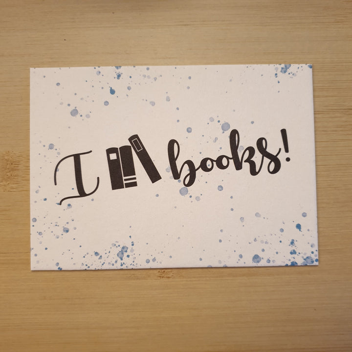 Lesezucker Postkarten "Buchliebe"