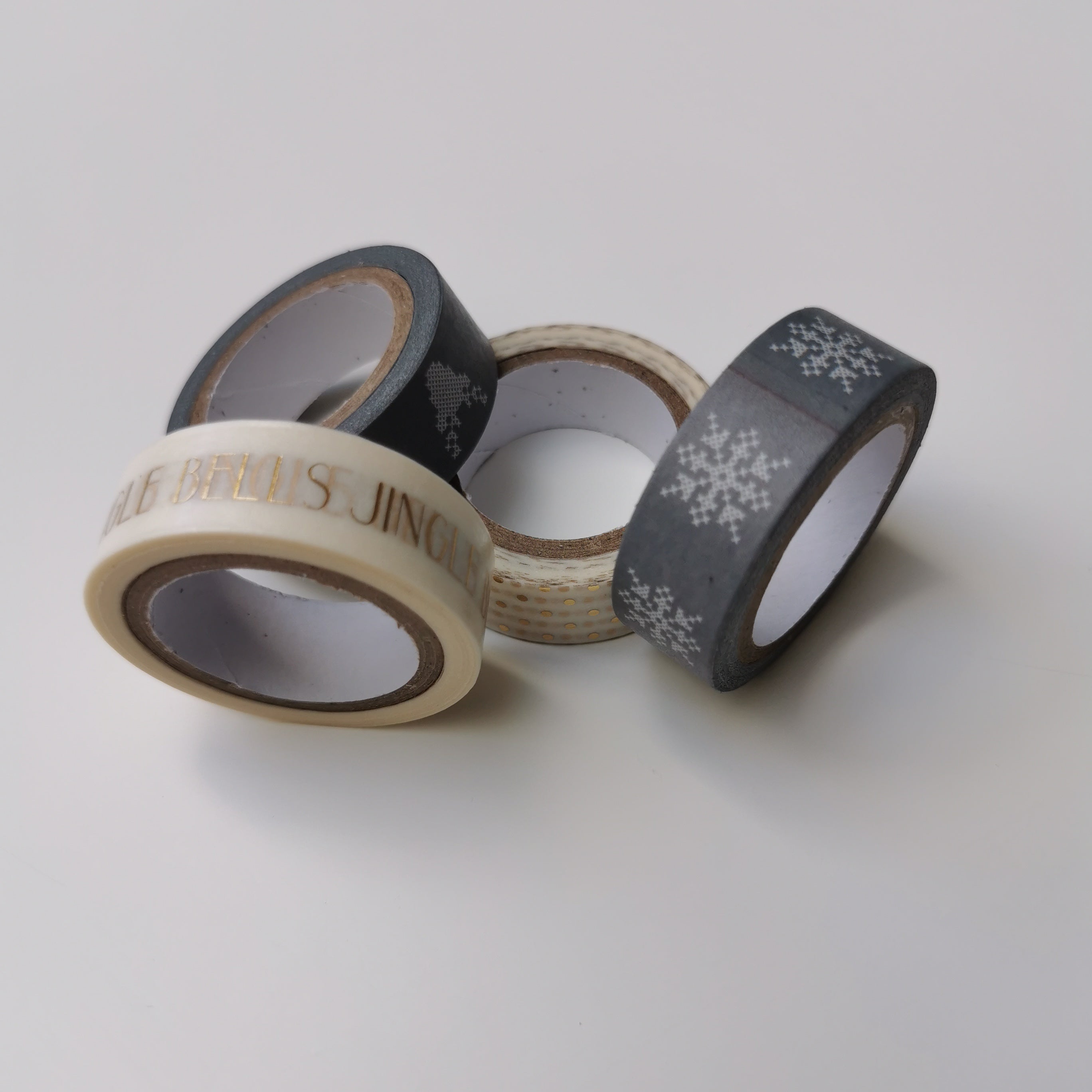 Weihnachtliches Washi Tape von Bloomingville - Set mit vier Tapes