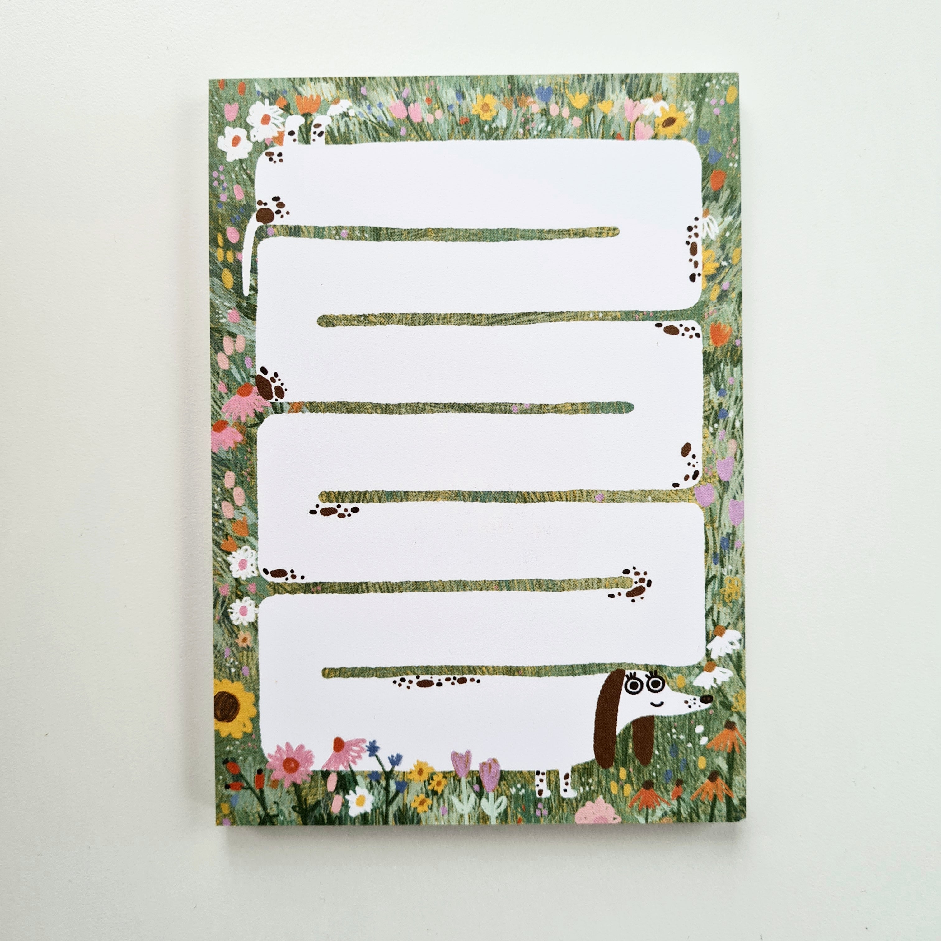 "Wiesendog" Block von Slinga Illustration