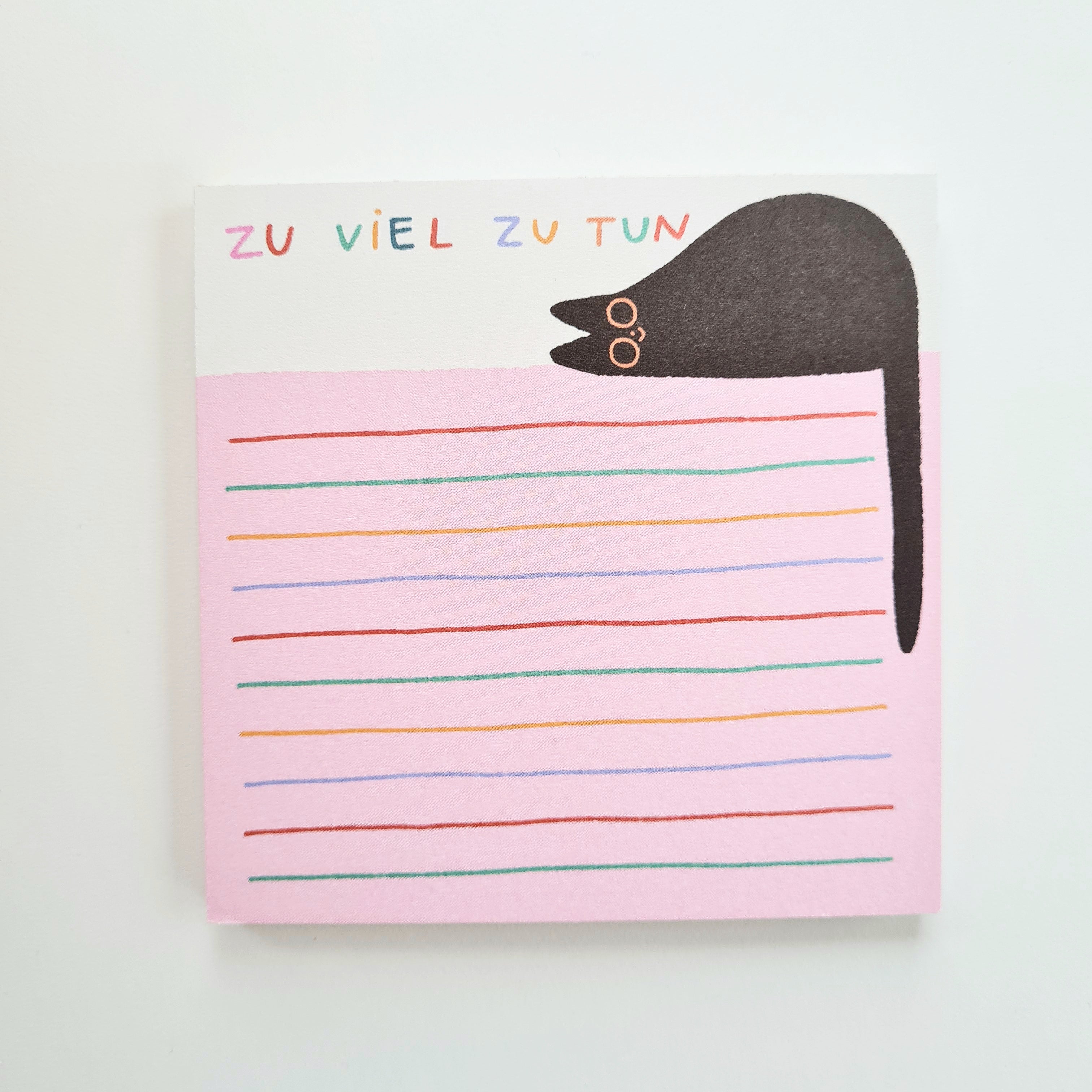 "Zu viel zu tun" Block von Slinga Illustration